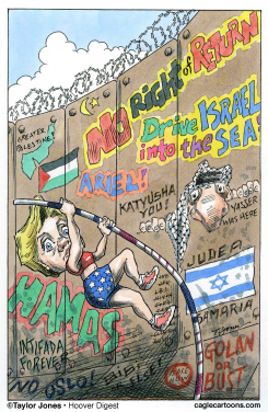 HILLARY CLINTON VAULTS MIDEAST - by Taylor Jones