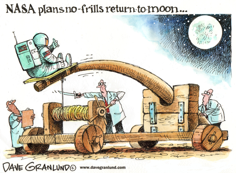  NASA RETURN-TO-MOON PLAN by Dave Granlund