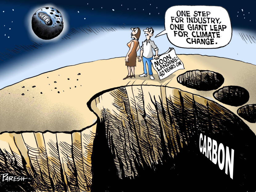 Moon landing 40 years
