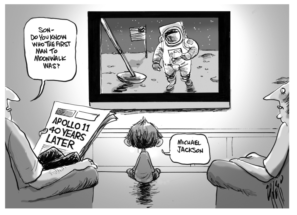 Apollo11 - forty years later bw