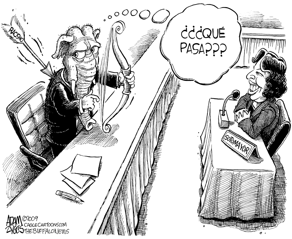  EL GOP ATACA A SOTOMAYOR by Adam Zyglis