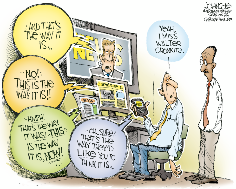 Walter Cronkite COLOR