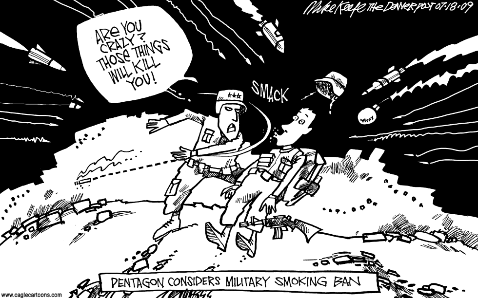 Military Smoking Ban