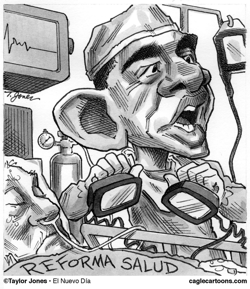Obama flatlines - SPANISH