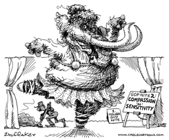 GOP CONVENTION by Sandy Huffaker