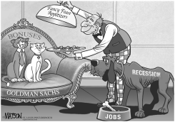 GOLDMAN SACHS FANCY FEAST APPETIZERS by R.J. Matson