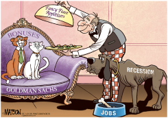 GOLDMAN SACHS FANCY FEAST APPETIZERS by R.J. Matson