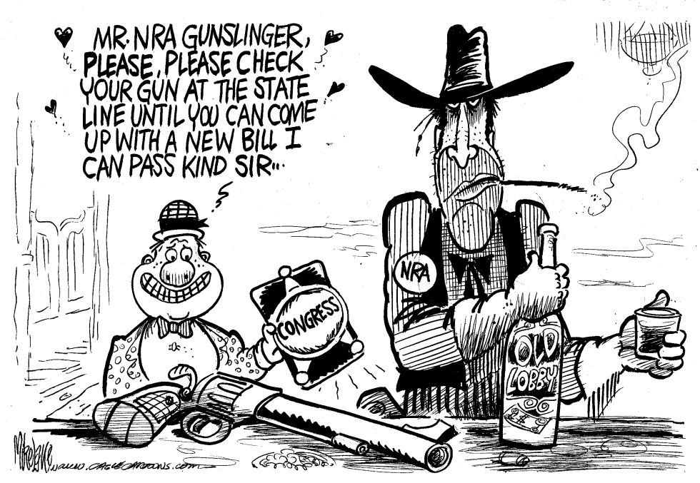  NRA GUNSLINGER by Mike Lane