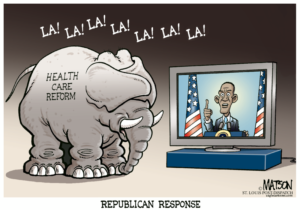 Republicans Offer No Health Reform Plan-COLOR