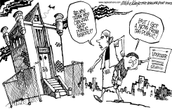 VOUCHERS by Mike Keefe