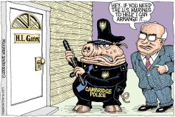 CAMBRIDGE POLICE by Monte Wolverton