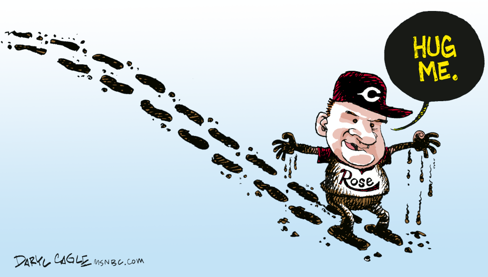   DIRTY PETE ROSE by Daryl Cagle