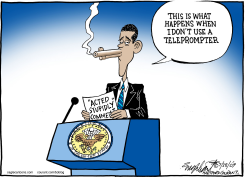 GATES INCIDENT  by Bob Englehart