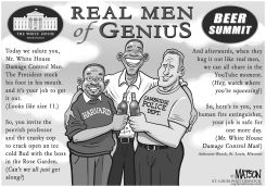 WHITE HOUSE BEER SUMMIT by R.J. Matson