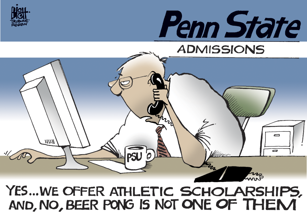 PENN STATE, NUMBER 1 PARTY SCHOOL, COLOR