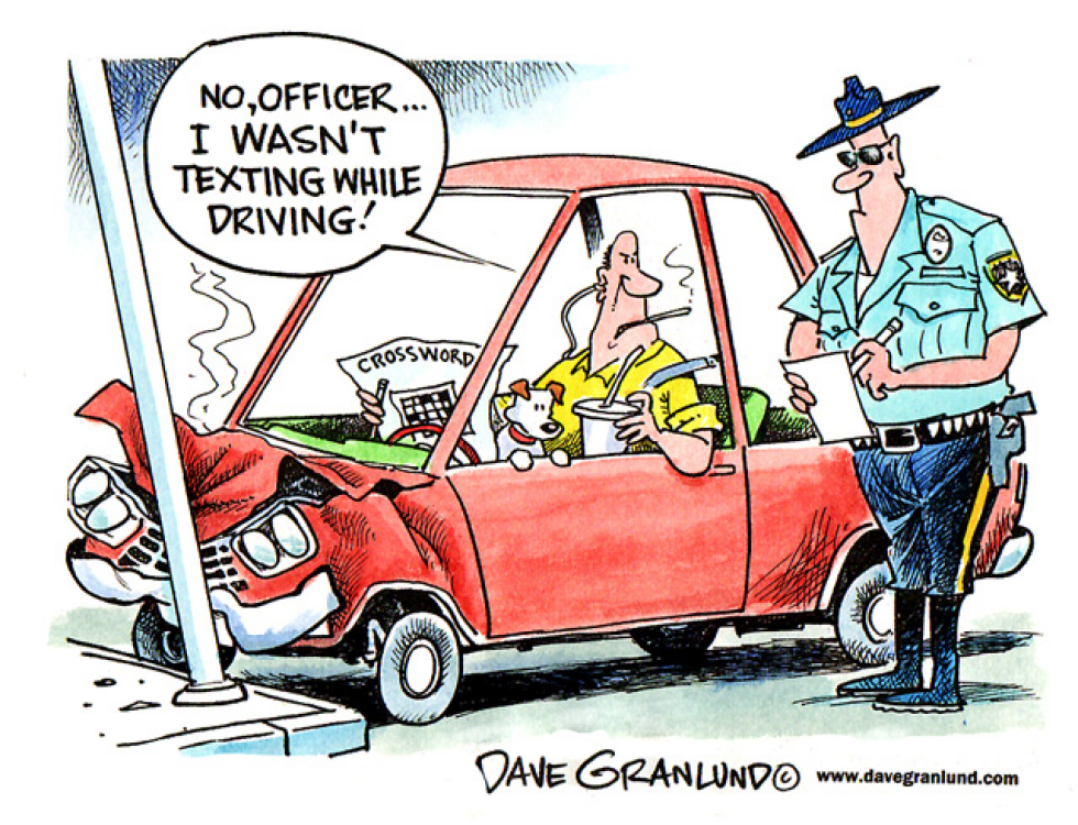 Texting while driving