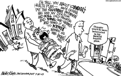 OBAMAS HEALTH PLAN by Mike Keefe