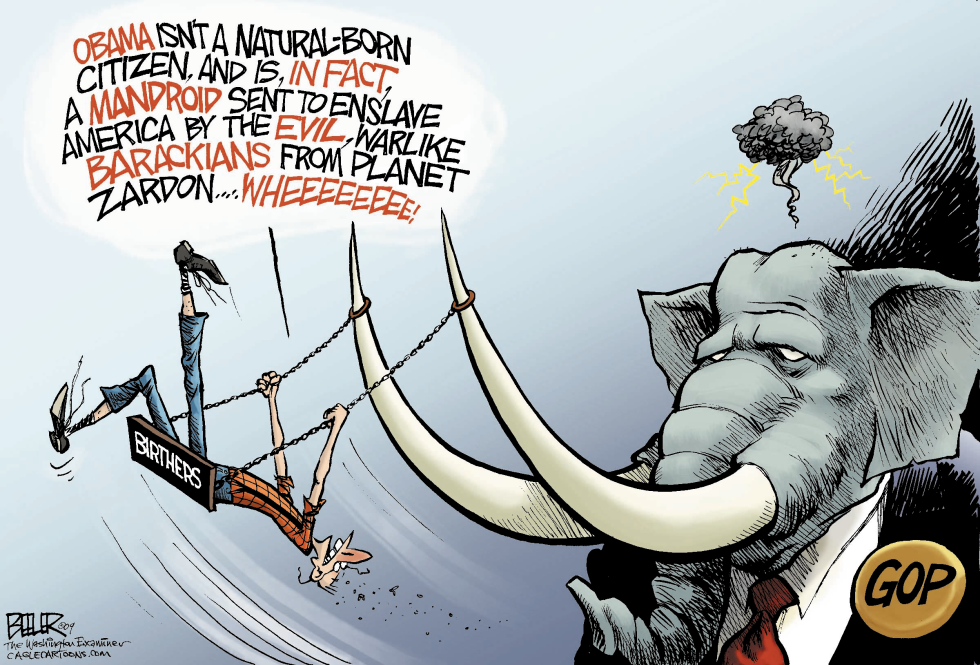 GOP and the Birthers COLOR