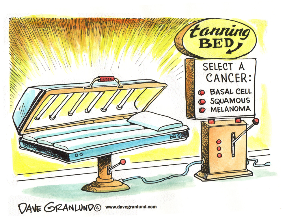 Tanning beds and cancer risk
