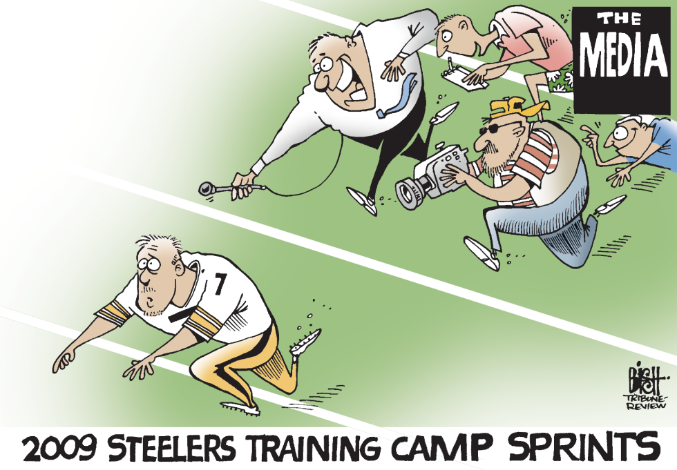 ROETHLISBERGER MEETS THE MEDIA, COLOR