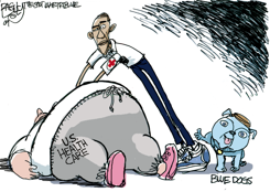 BLUE DOGS by Pat Bagley