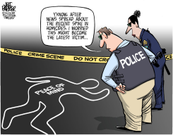 LOCAL US SPIKE IN HOMICIDES  by Jeff Parker