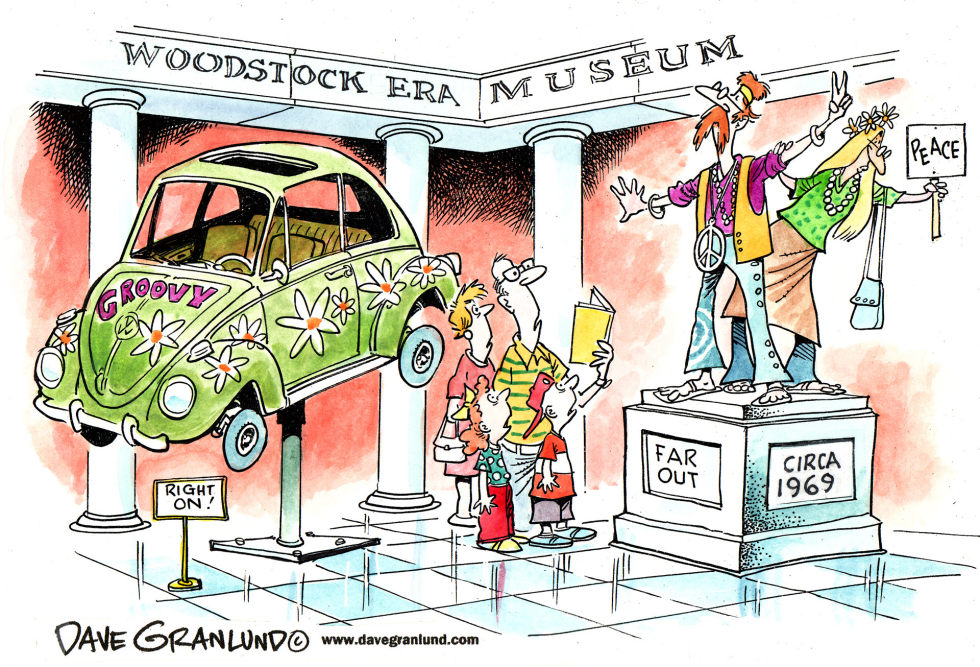  WOODSTOCK ERA by Dave Granlund