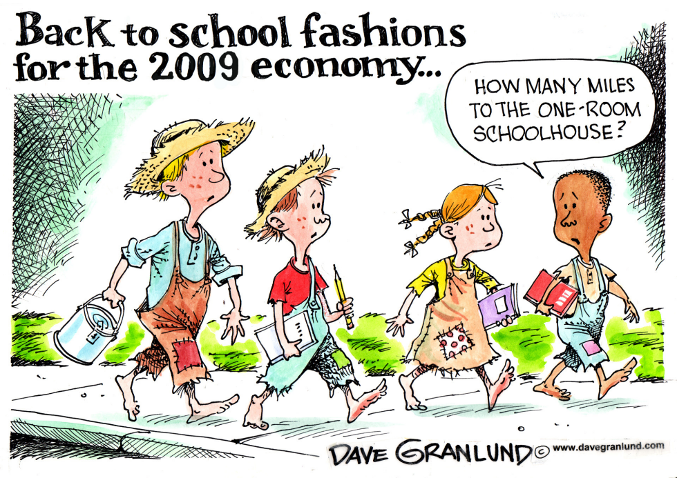 Back-to-school fashions 2009