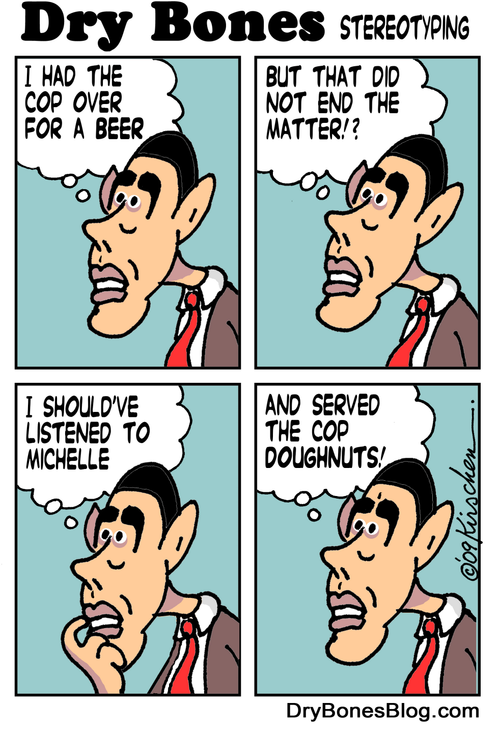 Obamas Stereotyping