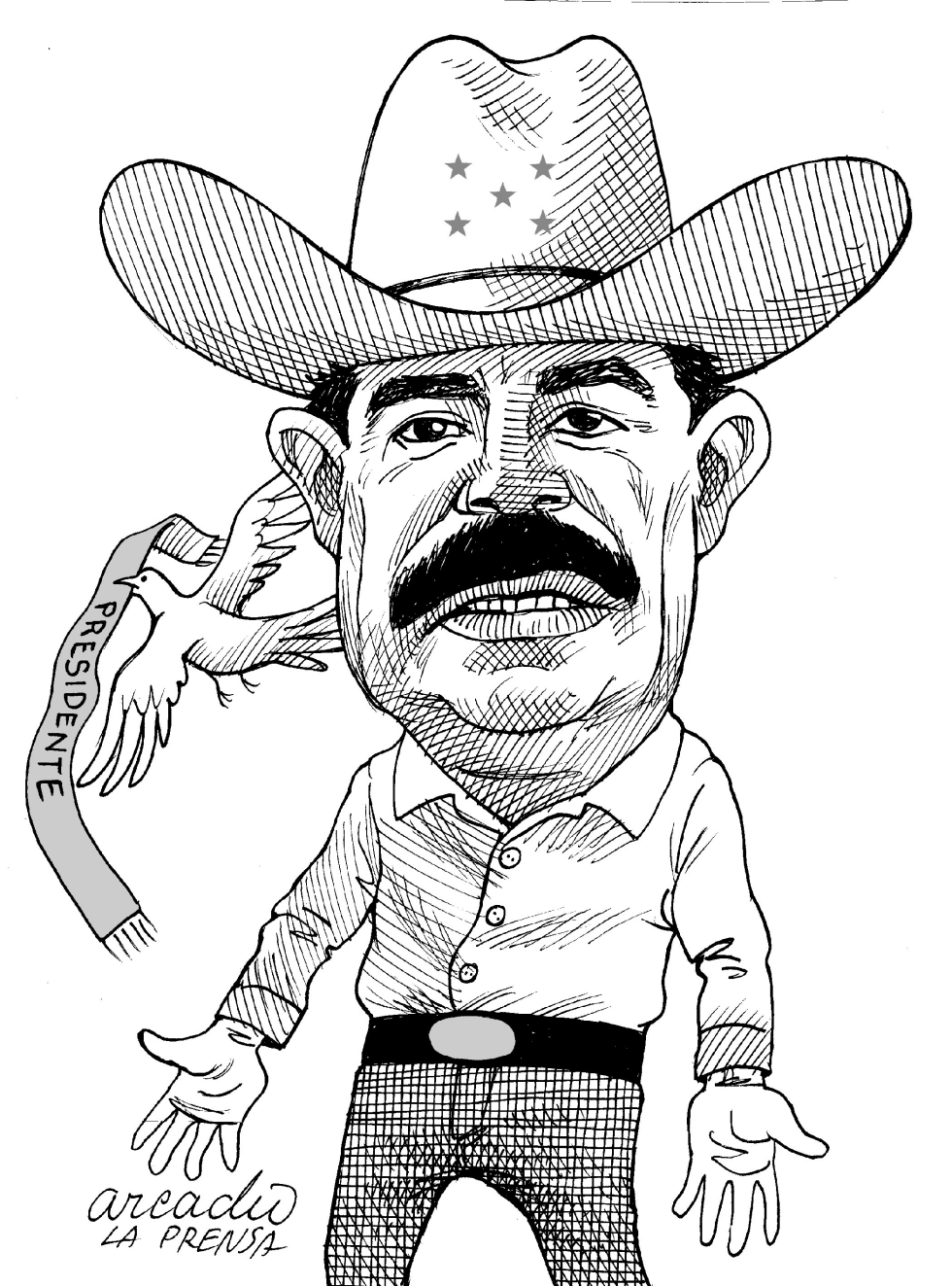  MANUEL ZELAYA  by Arcadio Esquivel