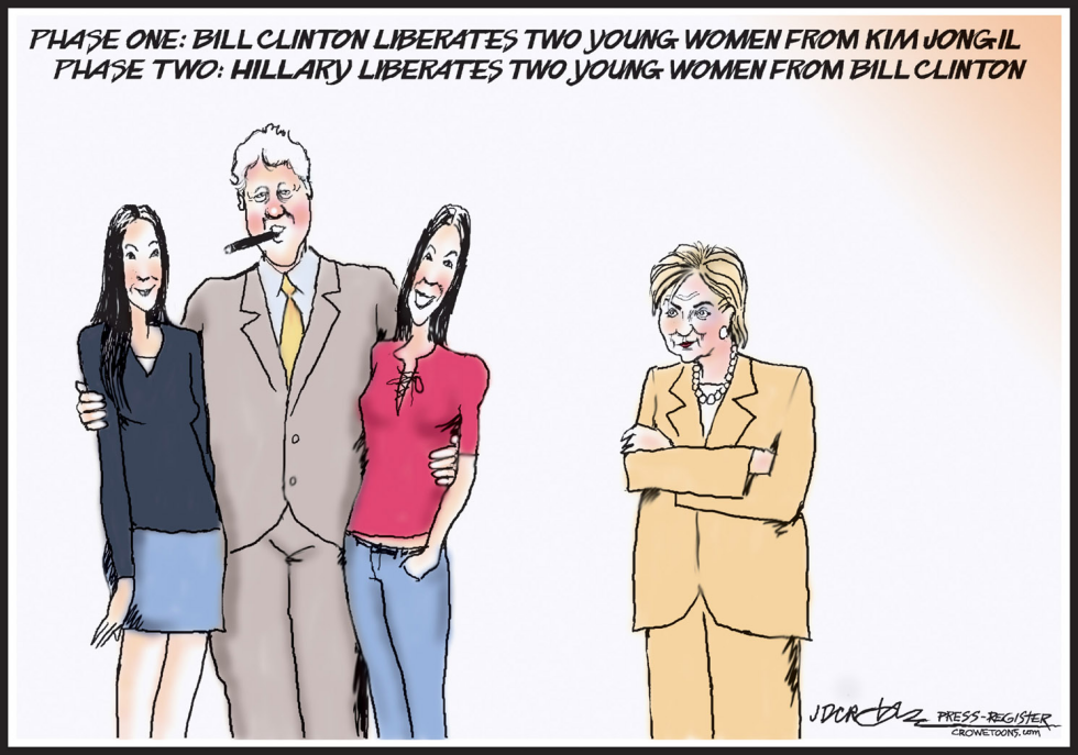 Bill Liberates Two Young Women