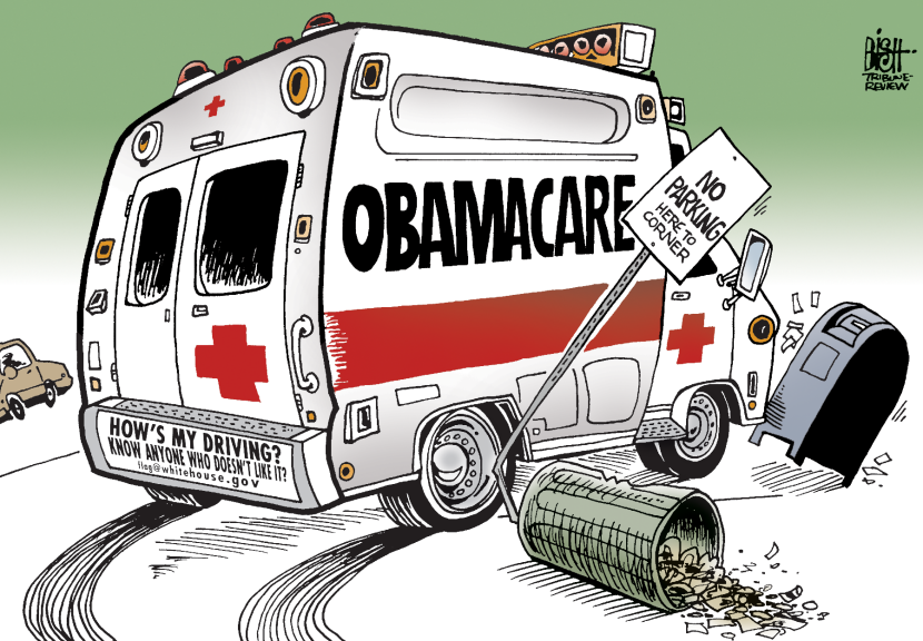 OBAMACARE HOWS MY DRIVING, COLOR