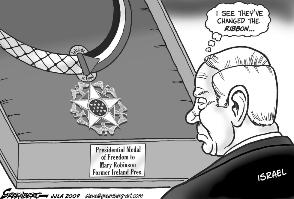 Presidential Medal bw