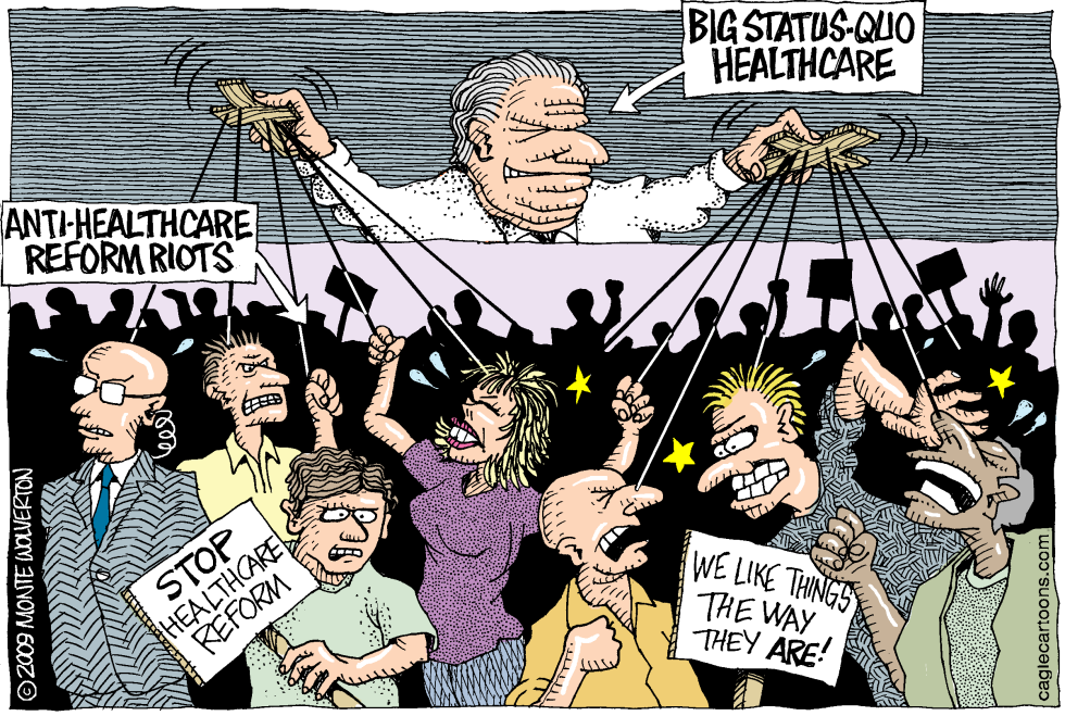 Health Care Riots COLOR