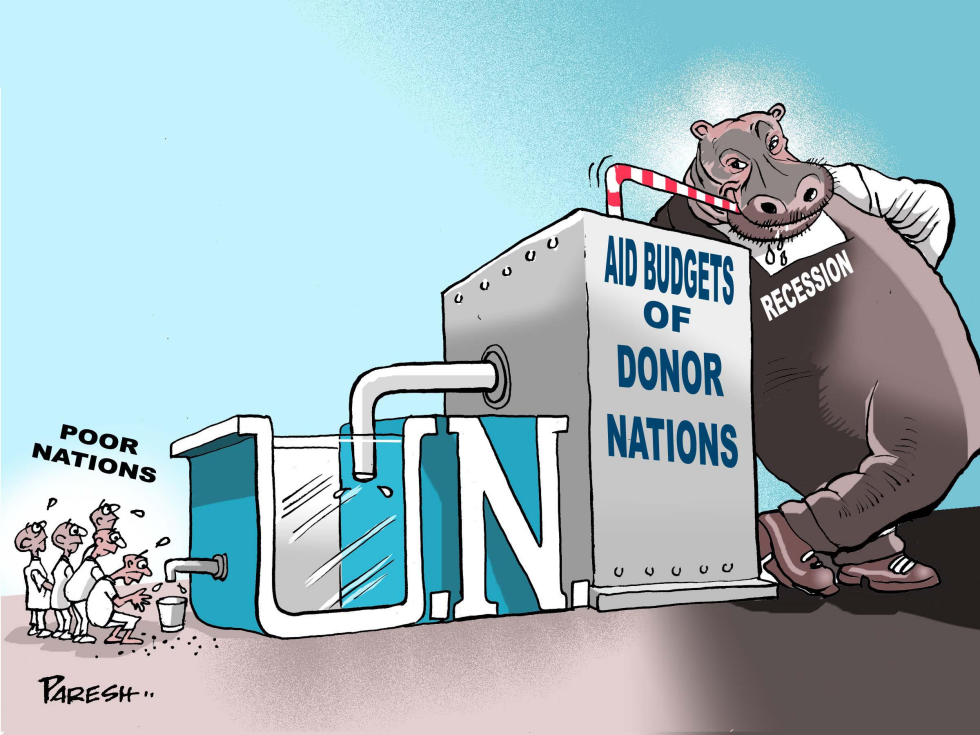  U.N. AID CRISIS by Paresh Nath