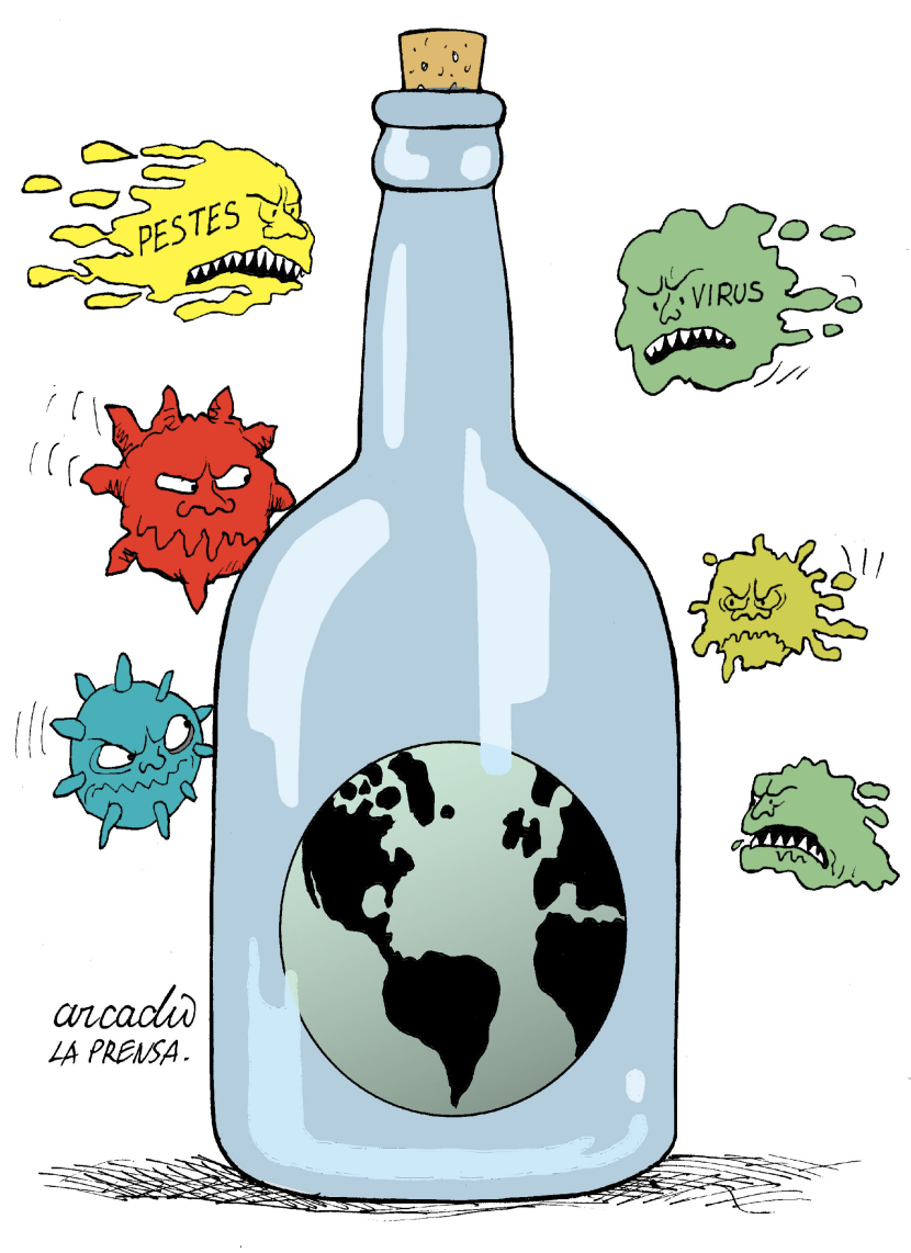 Escudo contra las pestes col