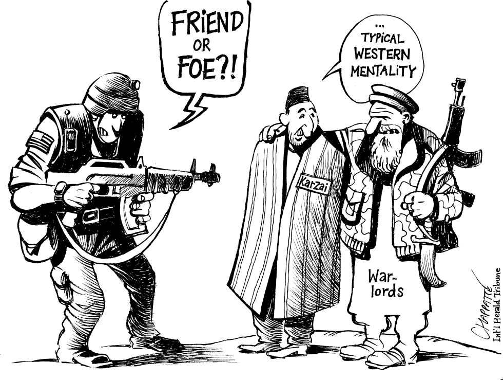  AFGHAN POLITICS by Patrick Chappatte