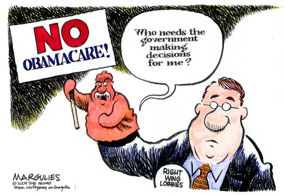 Health Reform protests color