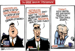 THE GREAT AMERICAN DISCUSSION  by Nate Beeler