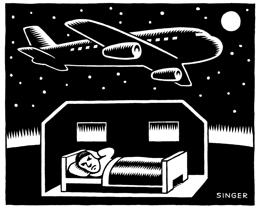 Airplane Noise at Night