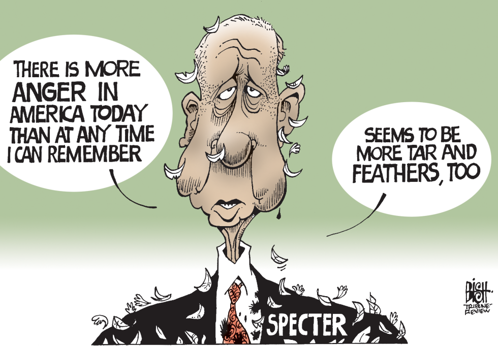 ARLEN SPECTER, TOWN HALL MEETINGS, COLOR