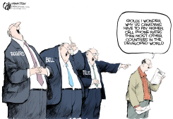 CANADA CELL BILLS by Cam Cardow