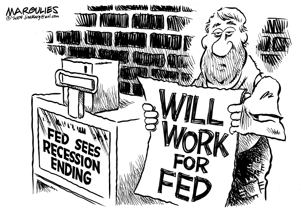 Fed sees recession ending
