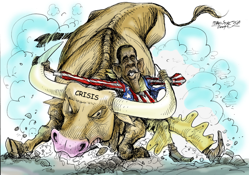 Obamas Rodeo COLOR