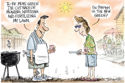 GREEN LAWN by Joe Heller