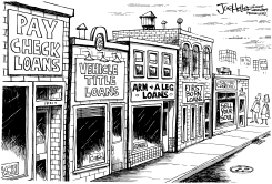 PREDATORY LENDING by Joe Heller