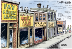PREDATORY LENDING by Joe Heller