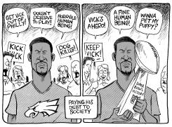 MICHAEL VICK AND THE ROAD TO FORGIVENESS by Rob Tornoe
