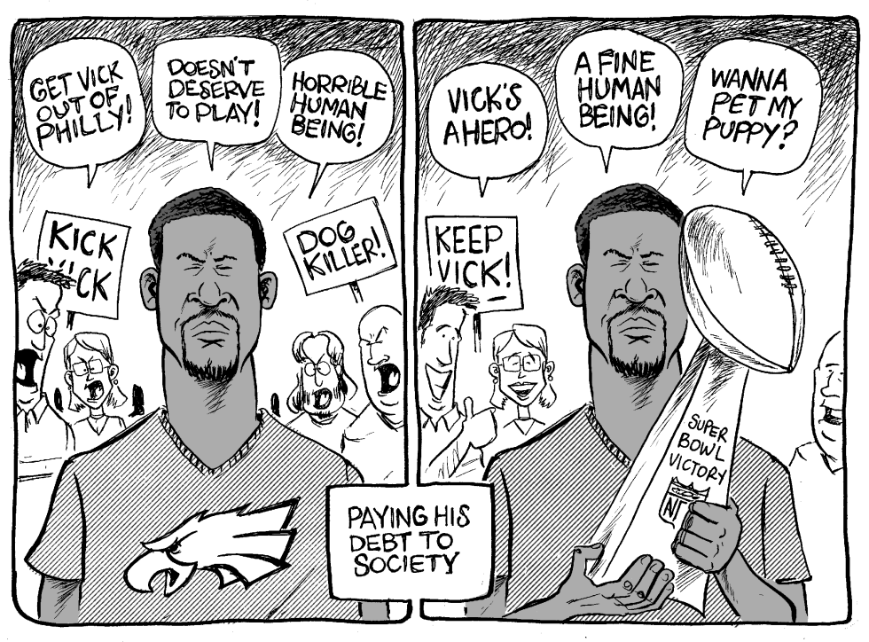 Michael Vick and the Road to Forgiveness