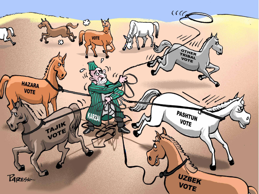 Afghan vote catching